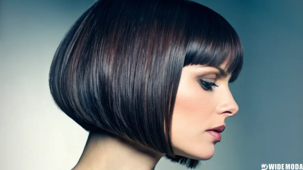 Razor-sharp bob