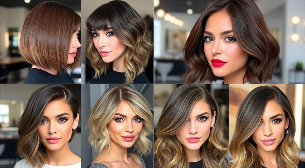 Contemporary Square Face Hairstyles