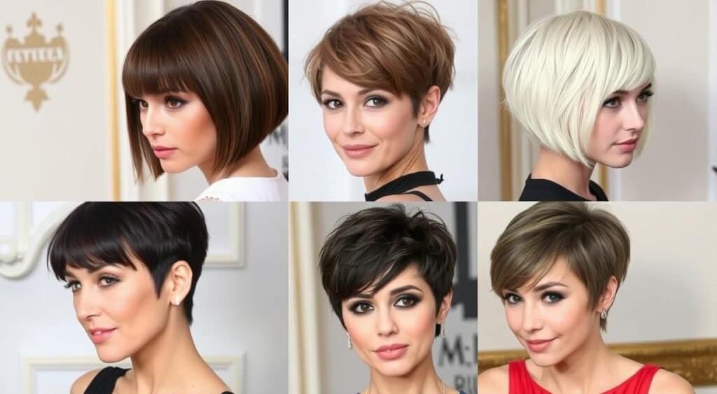 Celebrity Inspired Short Hairstyles for Square Faces