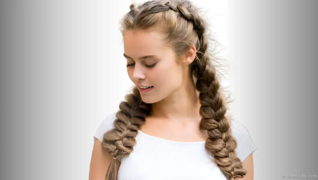 Double French Braid